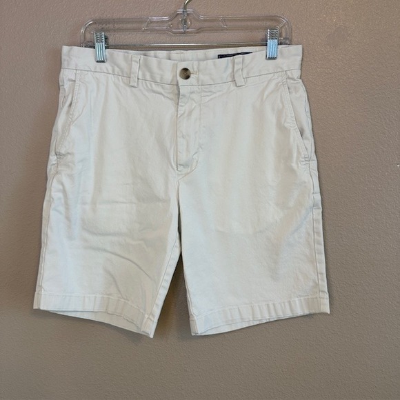 Vineyard Vines Other - Vineyard Vines Men's Light Stone Khaki Breaker Short 9" Cotton Stretch Size 32